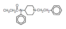 Fentanil - Formula di struttura